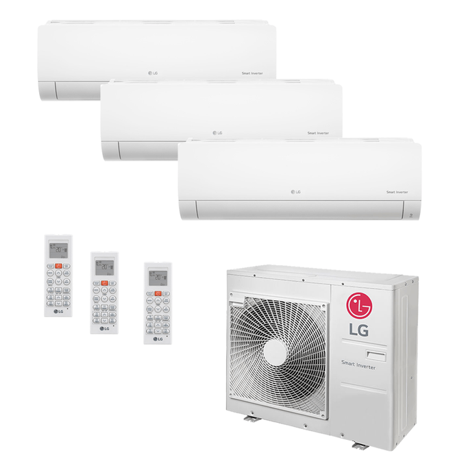 Ar Condicionado Multi-Split LG Inverter 30.000 BTU/h (2x 8.500 e