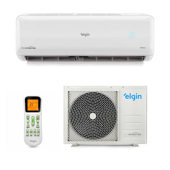 Ar-Condicionado Elgin Split High Wall Eco Inverter II WiFi 12000Btus R32 -  Novalar