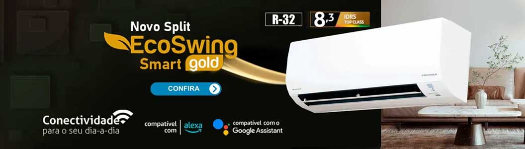 Banner Retangular - Daikin EcoSwing Smart Gold